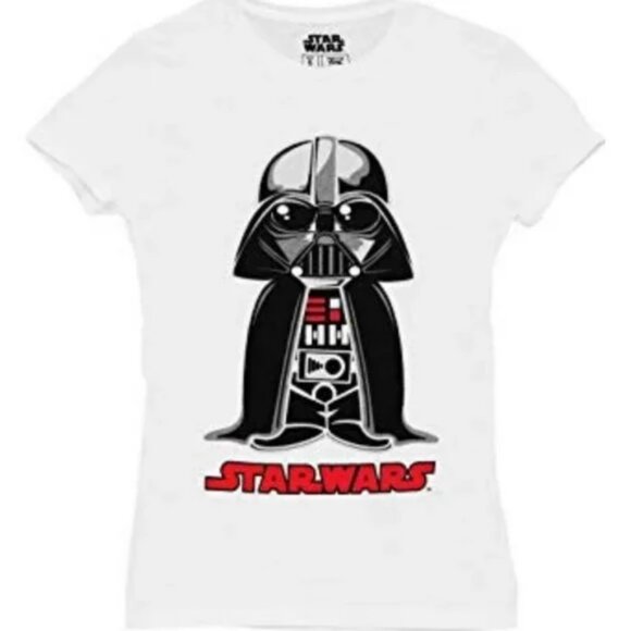 HOT TOPIC Star Wars Chibi Darth Vader Graphic Tee Size 3x - Picture 1 of 9